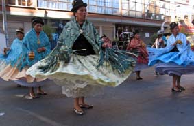 La Paz - Costume et danse traditionnelles